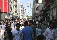 Istanbul Itsiklal Caddesi